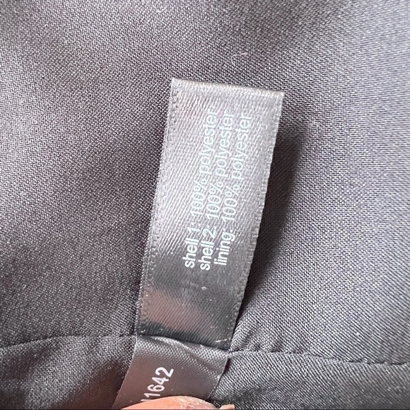 The Limited Maxi Satin and Sheer Dress in Black Color Size 4 - Picture 12 of 12